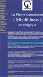 Mobile Screenshot of mindfulness-belgium.net